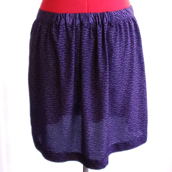 Target Xhilaration Key Print Buttoned Skirt - XXL - Picture 4 of 5